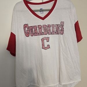 STARTER Women's Guardians Tee - Red and White